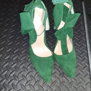 Green heels